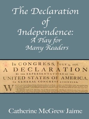 cover image of The Declaration of Independence